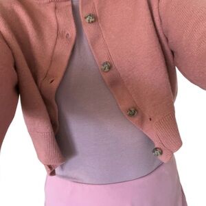 Wilfred Pink Cardigan Sweater